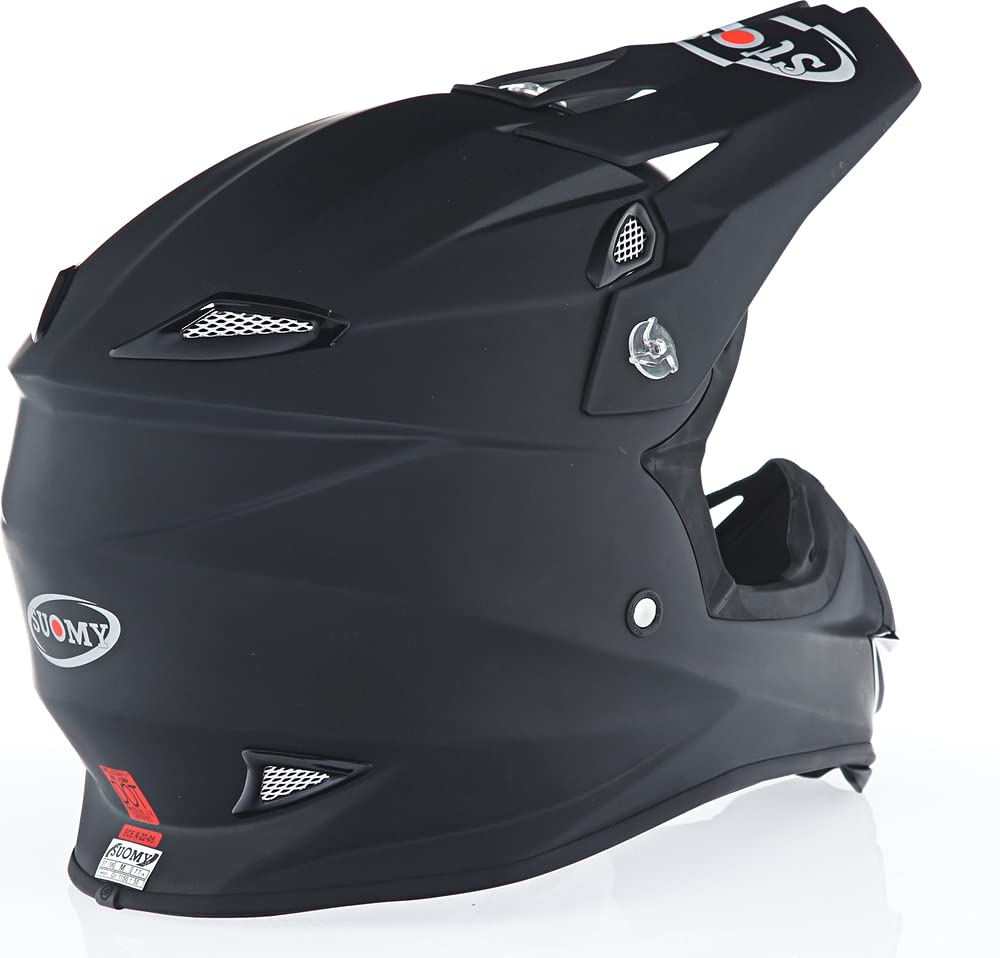 Amazon.com: Suomy MX Jump Matte Black Helmet size 2X-Large